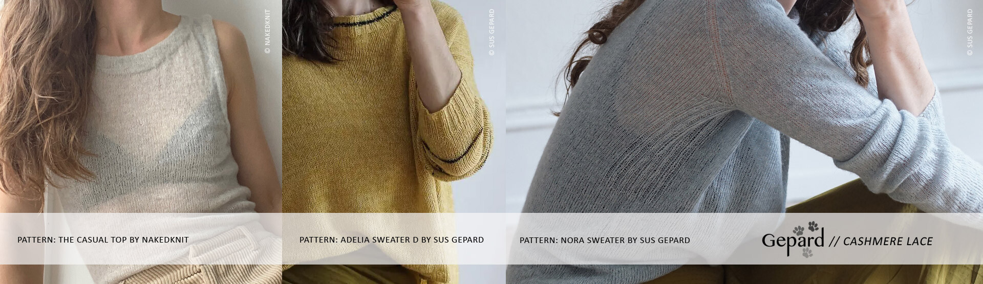 Gepard Garn // Cashmere Lace