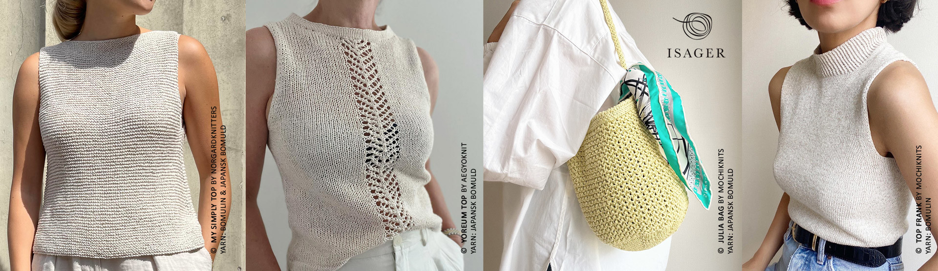 Isager Yarn Bomulin & Japansk Bomuld