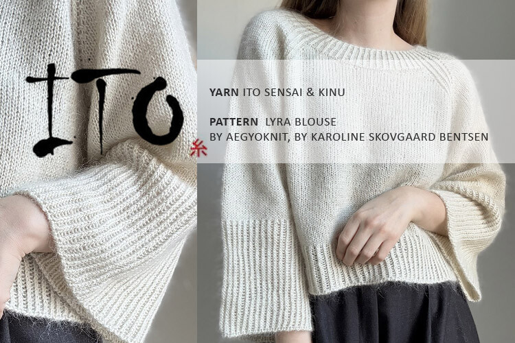 ITO Yarn  | Lyra Blouse bý Aegyo Knit
