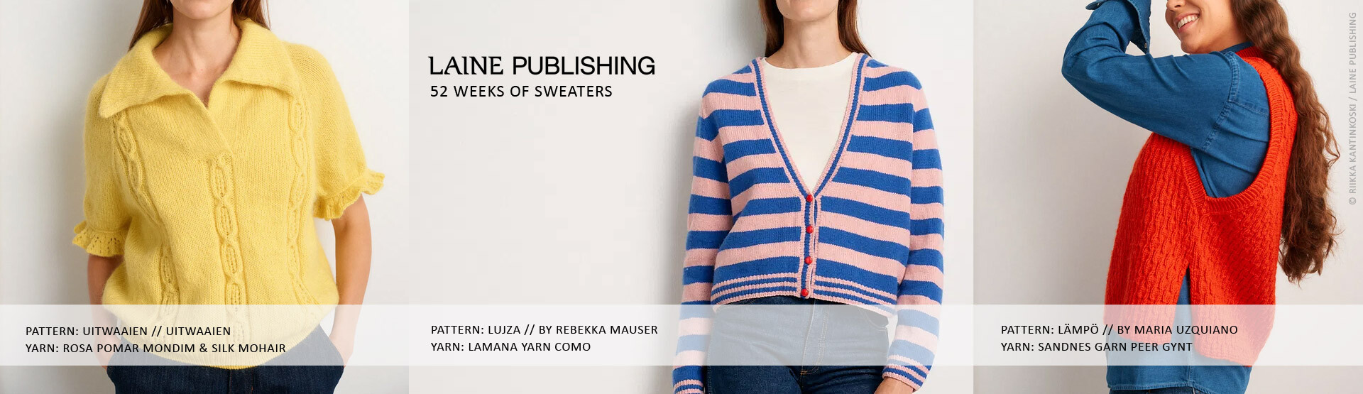 52 Weeks of Sweater / Laine Publishing