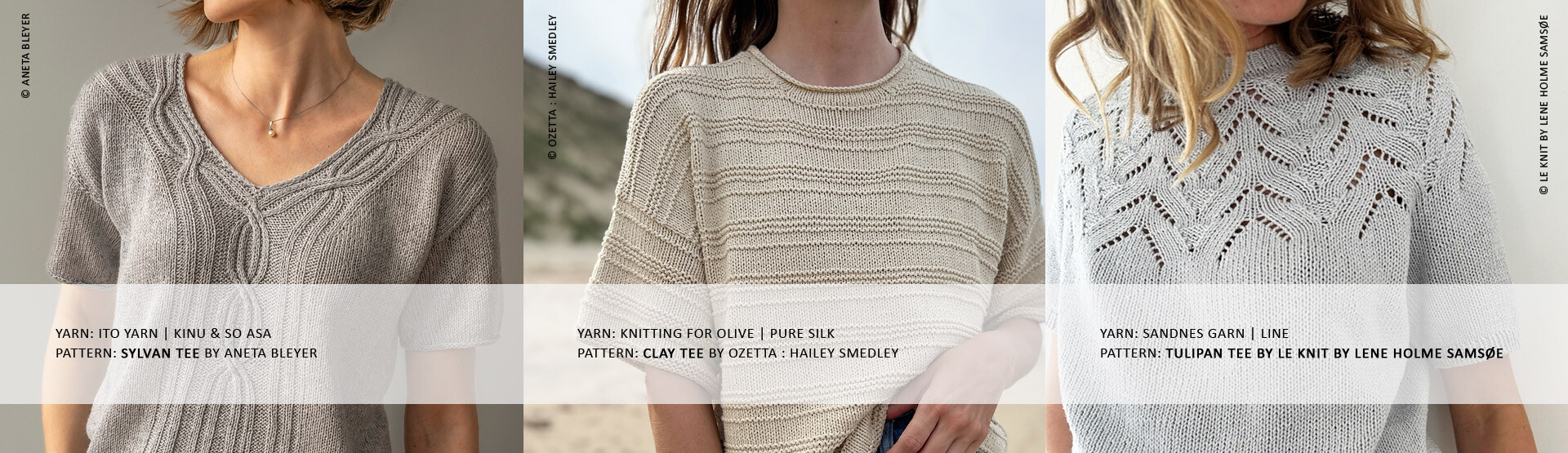 Summer Tee // ITO Yarn / Knitting for Olive / Sandnes Garn