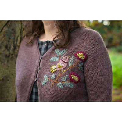 EMBROIDERY ON KNIT by Judit Gummlich