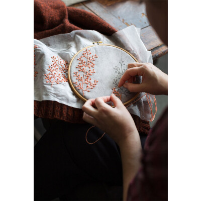 EMBROIDERY ON KNITS by Judit Gummlich