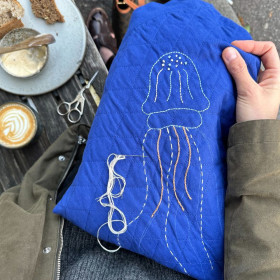 Stickset - Get Your Knit Together Bag Grand - Factory Blue