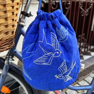 Stickset - Get Your Knit Together Bag SMALL - Factory Blue