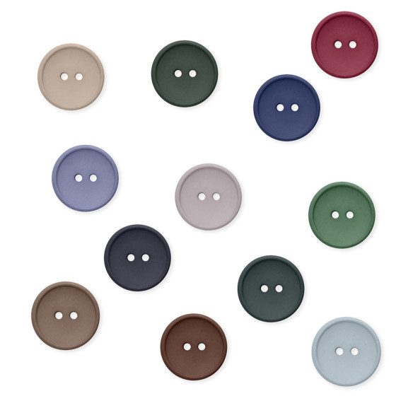 Cotton Button 20 mm