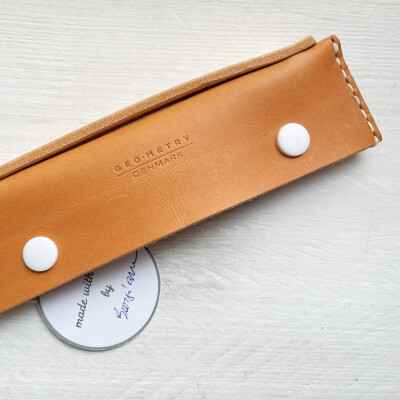 DPN Leather Case NATURAL | 15 cm