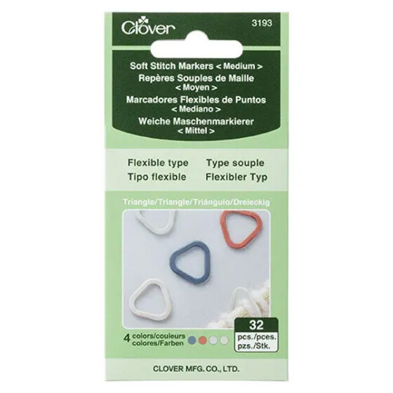 Soft Stitch Markers - Medium