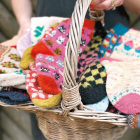 Geniale Motivsocken stricken