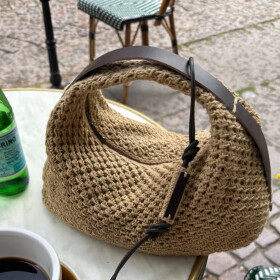 Lederriemen für Juno Bag - Dunkelbraun