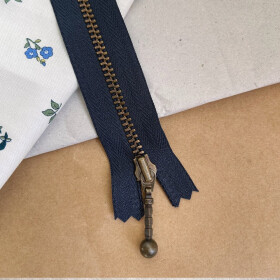 Reißverschluss 28 cm - Navy
