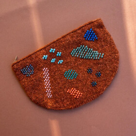 Stricken mit Perlen und Pailletten am 16.11.25 mit Anna...