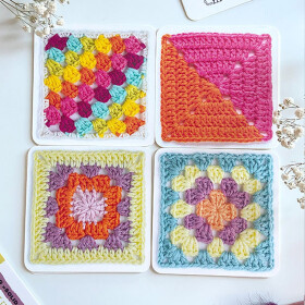 Granny Square - Häkel-Karten