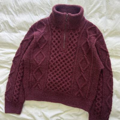 Dagmar Zipper Sweater DE