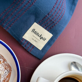 Knitters String Bag - Night Shadow