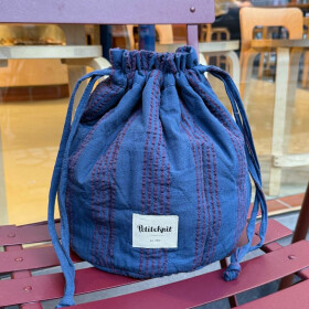 Knitters Project Bag - Night Shadow