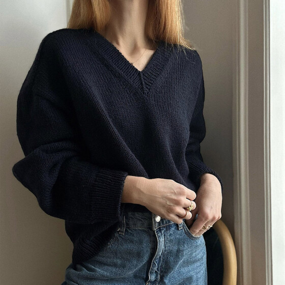 Wool Kit | Sweater No 30 V-Neck