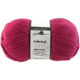 Admiral 4fach- Blaßlila Fuchsia