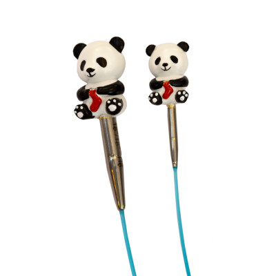 Cable Stoppers - Panda, large