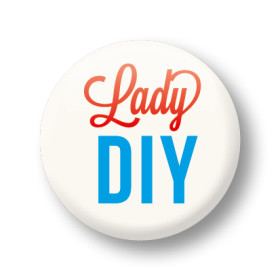 Button - Lady DIY