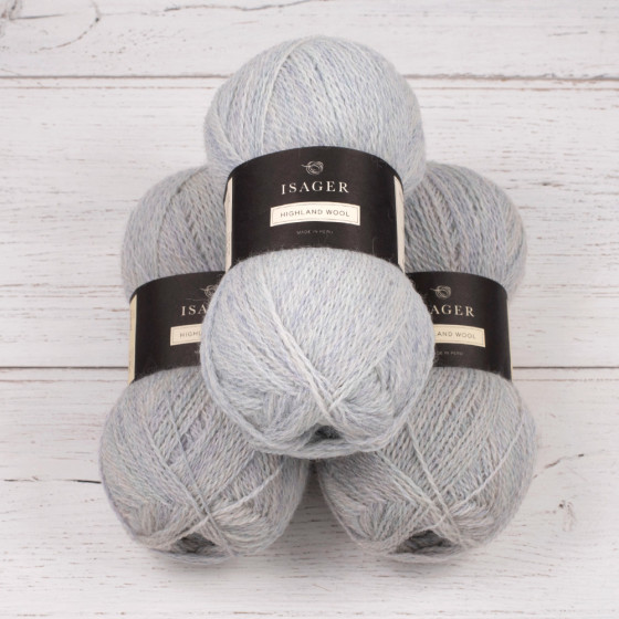 Highland Wool - Ice Blue