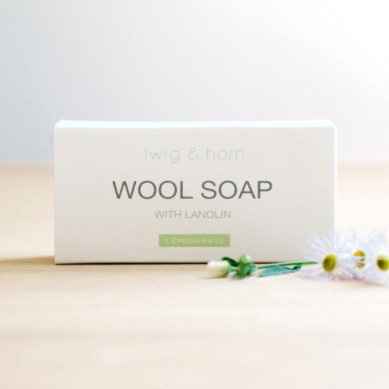 twig & horn - wool soap - Lemongrass