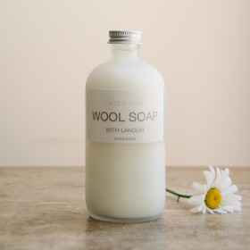 Wool soap liquid - Rosewood
