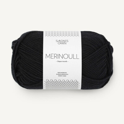 Merinoull 1099 Svart