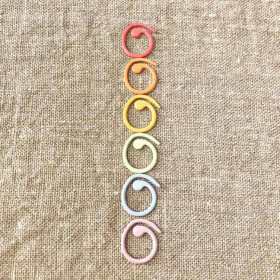 Colored Split Ring Markers, Medium