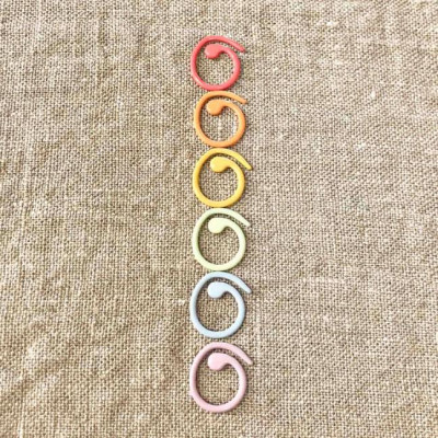 Colored Split Ring Markers, Medium