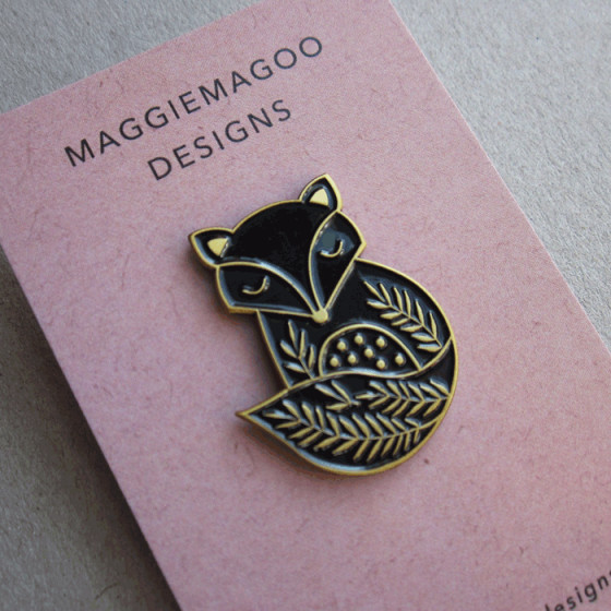 MaggieMagoo Pin - Fox