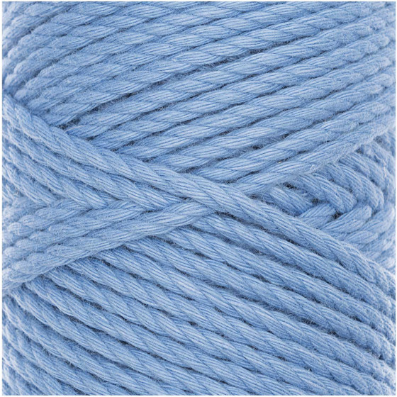 Cotton Cord Skinny 005 Blau